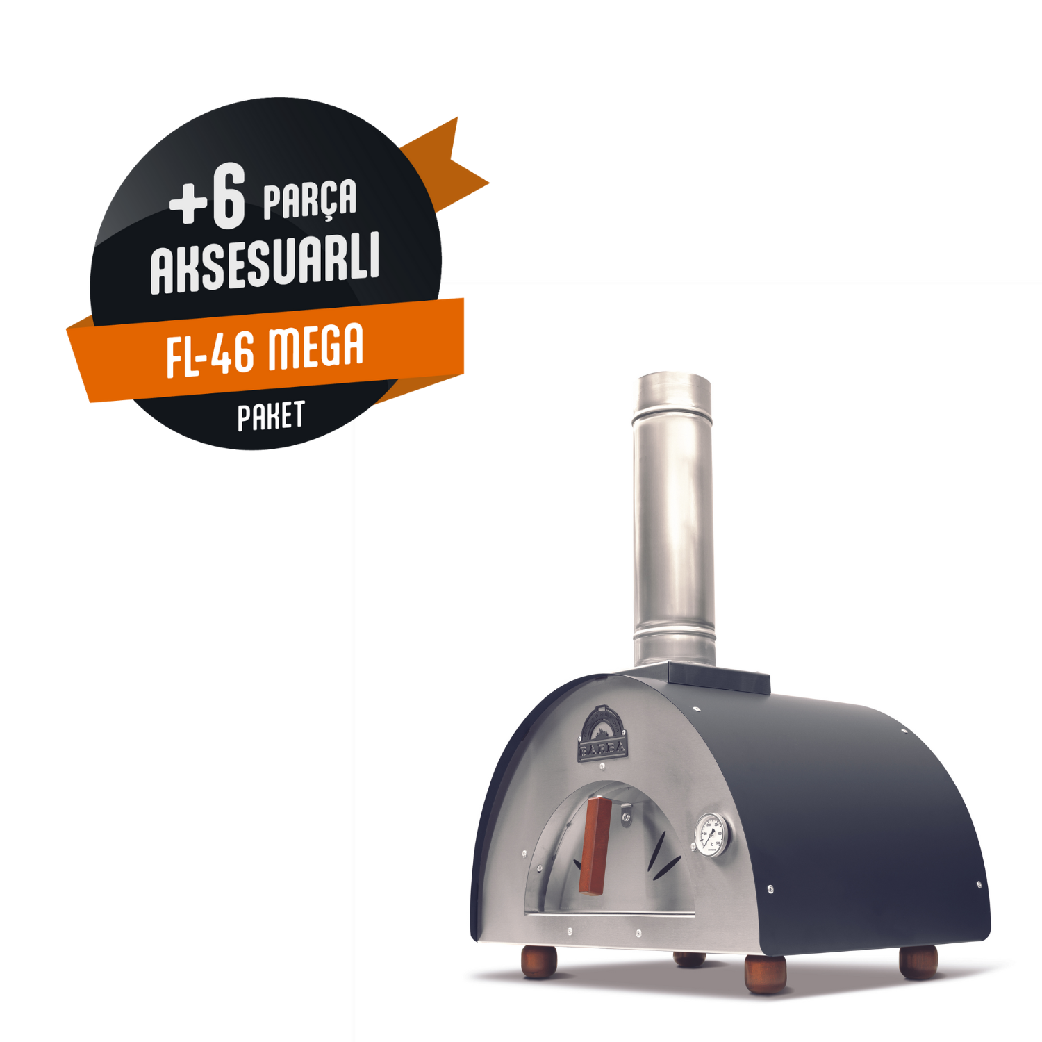 Barba FL-46 Set Üstü Bahçe Fırını Mega Aksesuar Paketi
