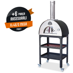 Barba FL-46 Sehpalı Bahçe Fırını Mega Aksesuar Paketi